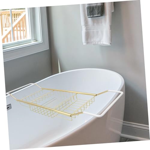 Étagère de bain extensible support antidérapante portable rangement pratique - 8
