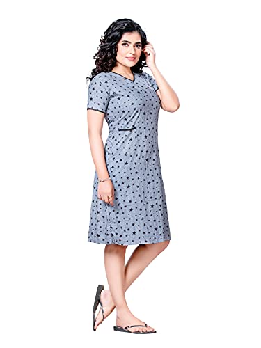 Image of PNAEONG Women Cotton Maxi Sleepwear