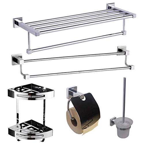 Support de serviette installation facile pour résoudre le manque de rangement de bain