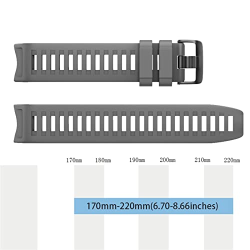 Bracelet Garmin Instinct à libération rapide silicone bleu sarcelle - 7