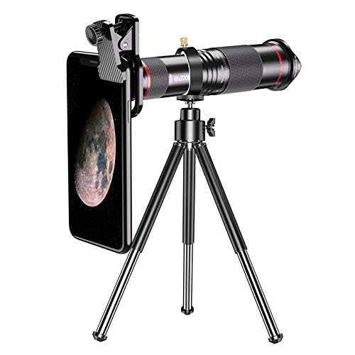 Image of Drumstone 10 𝒀𝒆𝒂𝒓𝒔 𝑾𝒂𝒓𝒓𝒂𝒏𝒕𝒚 48x HD Mobile Phone Zoom Lens with Macro & Ultra Wide-Angle | Telephoto Camera Lens Kit with Alloy Tripod & Clip | Telescope Lens for All Smartphones