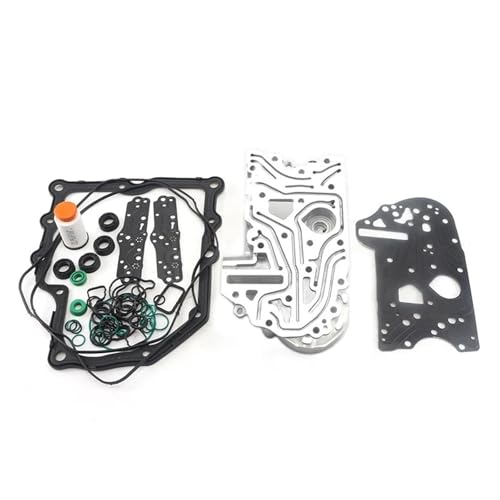 0AM DSG DQ200 0AM325066 Transmission Valve Body Repair Kit With Accumulator Housing，Compatible with Audi VW Skoda Audi Car Accessories(Complete set)