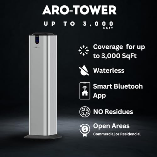 Aromely Smart Bluetooth Scent Diffuser, Aromatherapy Nebulizing Waterless Diffuser for Home, Office & Room, Perfect Aroma Diffuser Up to 3,000 SQSF (Silver)