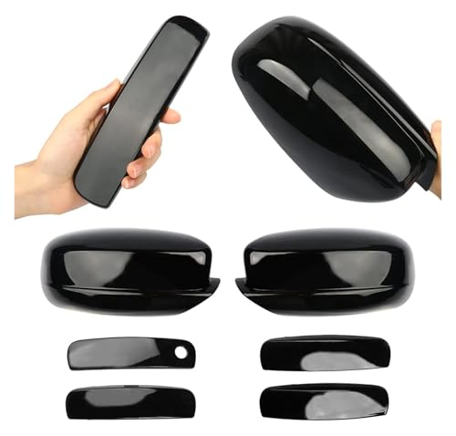 Capuchon rétroviseur gauche pour Dodge Charger 2011-2020 noir brillant - 4