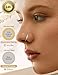 JeryWe Nose Rings for Women - 14K Gold Filled Hypoallergenic Surgical Steel Nose Ring Hoops CZ Lip Ring Screw L Shaped Studs Threadless Flat Back Stud Nose Piercings Jewelry for Women Men CZ