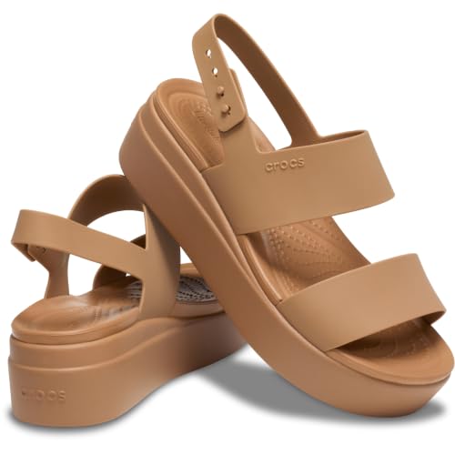 Image of Crocs Women's Brooklyn Low Wedge Sandals