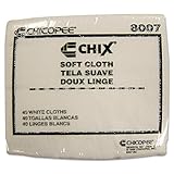 Chix 8007 Soft Cloths, 13 x 15, White, 1200/Carton