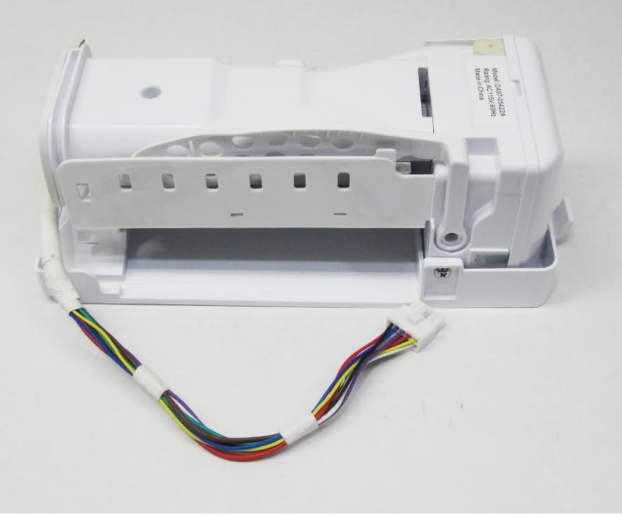 Ice Maker for Refrigerator for Samsung Models RFG297AABP/XAA, RFG297AAPN/XAA, RFG297AARS, RFG297AARS/XAA, RFG297AAWP, RFG297AAWP/XAA, RFG299AARS