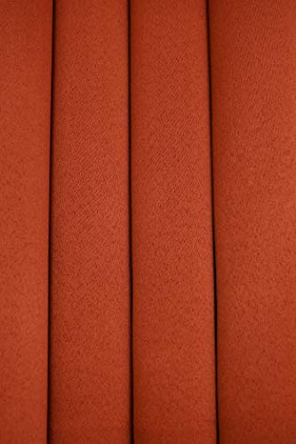 Image of Premium Blackout Solid Curtain for Home 100% Opaque Curtains for Door 7 Feet,Pack of 3,Rust