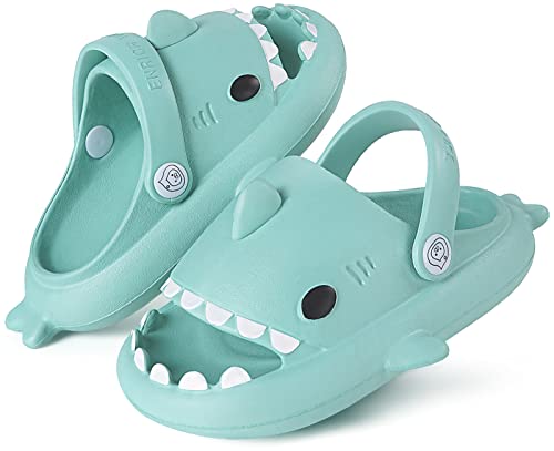 [KVbabby] キッズ サンダル 男の子 女の子 サメ スリッパ ルームシューズ 動物 子供用 シャワースリッパ ベランダサンダル 可愛 室内履き 滑り止め 柔らかいの商品画像（Amazon）