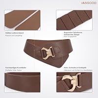 JasGood Breiter Gürtel Damen für Kleid – Ansicht 4