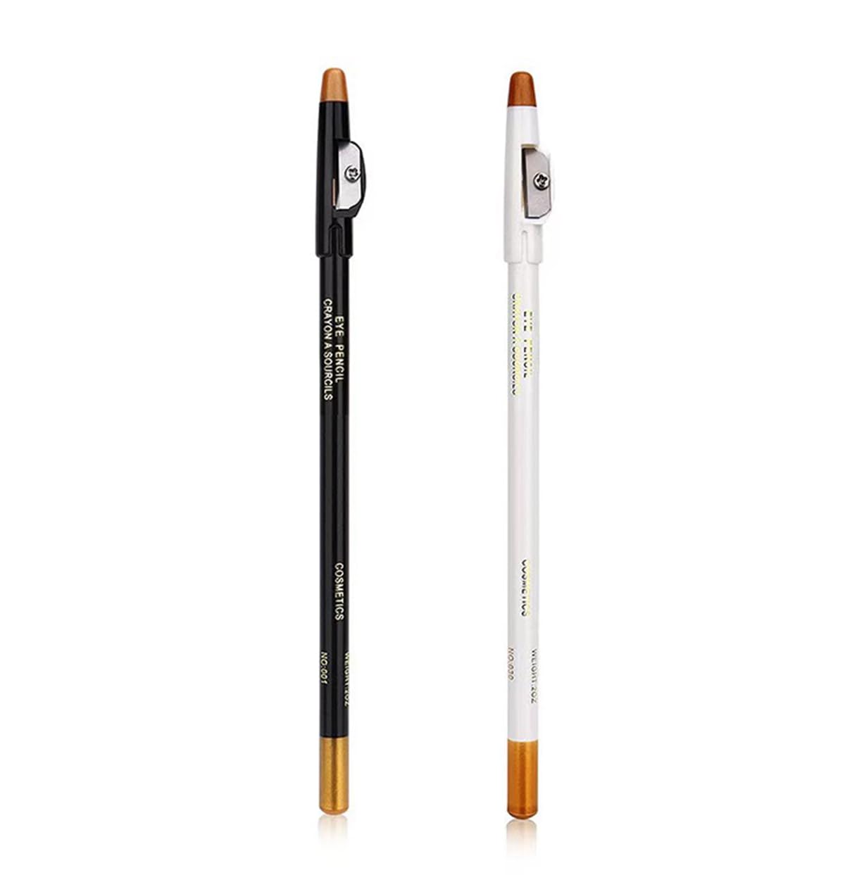 Bobozhong Men's Barber Pencil, 2Pcs Barber Pencil With Built-In Sharpener Hairline Pencil Beard Pencil Hair Beard Shape Accessories Barber Pencil For Lineup Hairline Beard Shaping Pencils For