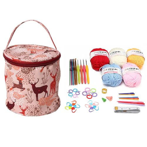 Kit crochets pour debutants Morain avec etui complet de 58 pieces - 8