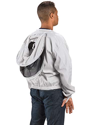 Bees & Co K73 Imkerjacke aus natürlicher Baumwolle mit Rundschleier – Bild 5