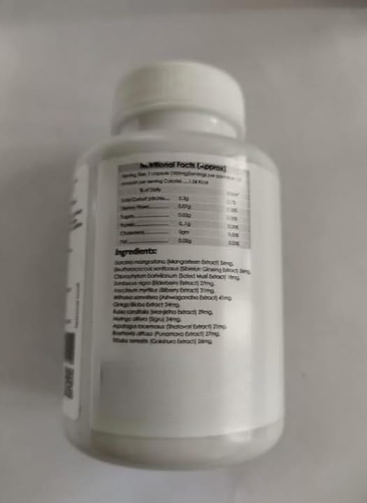 Miniatura 3 de Renatus Nova Original 120 cápsulas, suplementos herbales cápsulas para el sistema inmunológico con 12 ingredientes naturales
