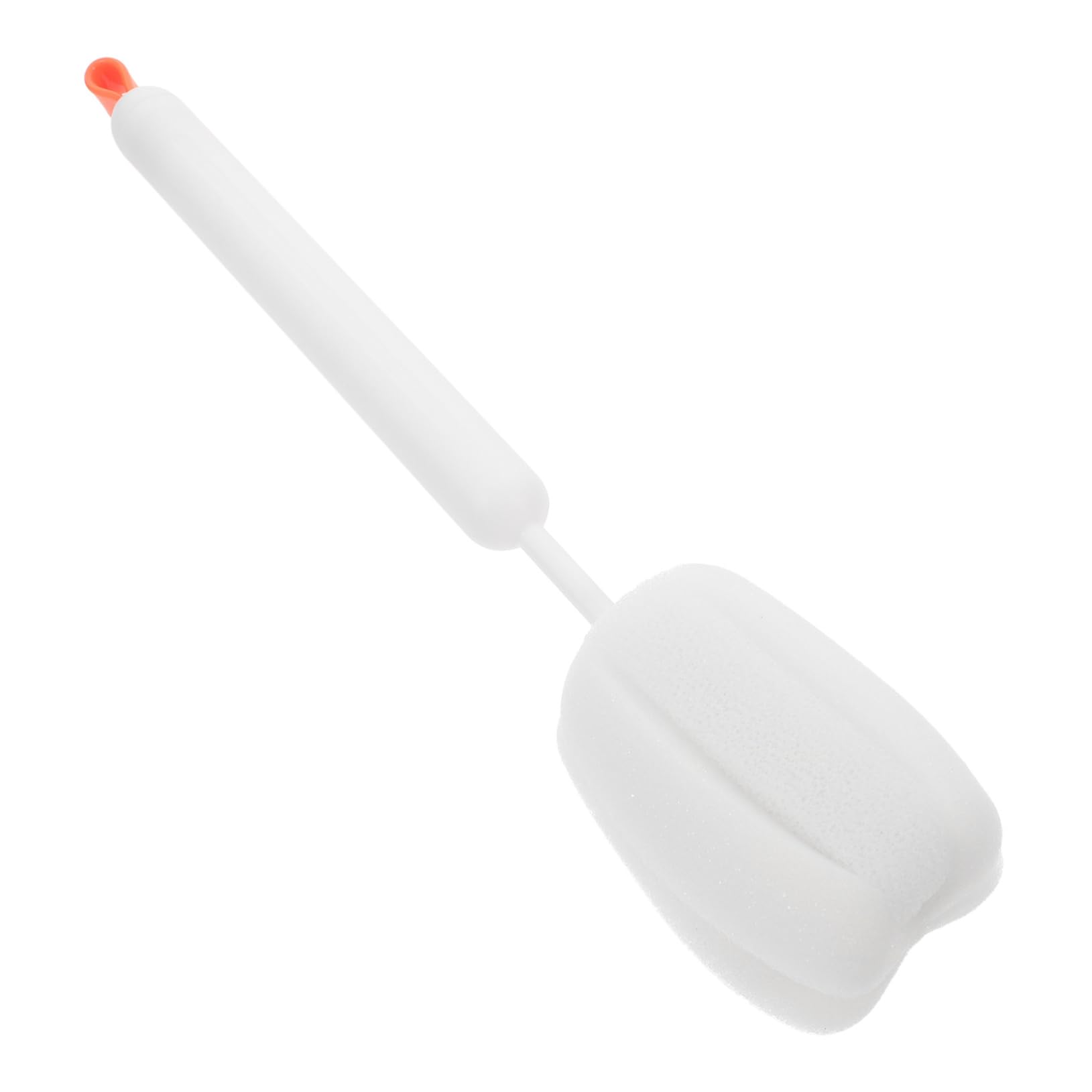 MOLUCKFU Cup Washing Brush Cleaning Brush Sponge Brushes Water Bottle Cleaning Brush Cleaning Brushes for Household Use Water Bottle Cleaner Brush Cup Sponge Brush White Scouring Pad