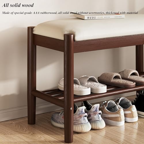 Étagère à chaussures et banc de rangement pour le salon - 6