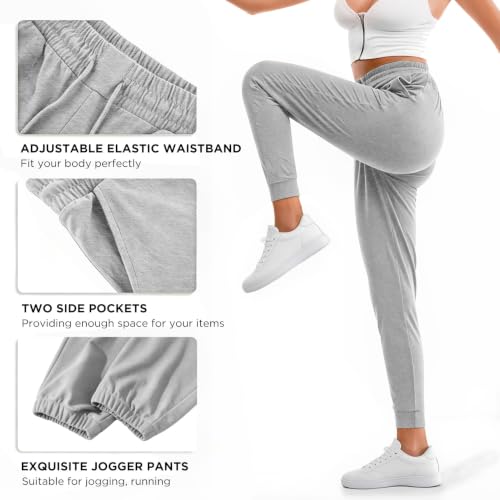 Stanpetix Sweatpants for Women with Pockets DeepGre Medium | women's joggers sports pants, high waisted, soft material for various occasions - image 3