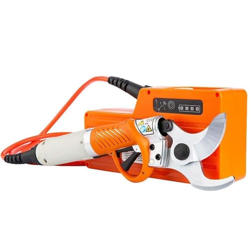 Cizallas de poda Batería de litio eléctrica 450W cizallas eléctricas podadora eléctrica de 36V 4400mah podadera Orchard tijeras for la fruta del árbol del jardín Para jardín, árboles, patios, parque.