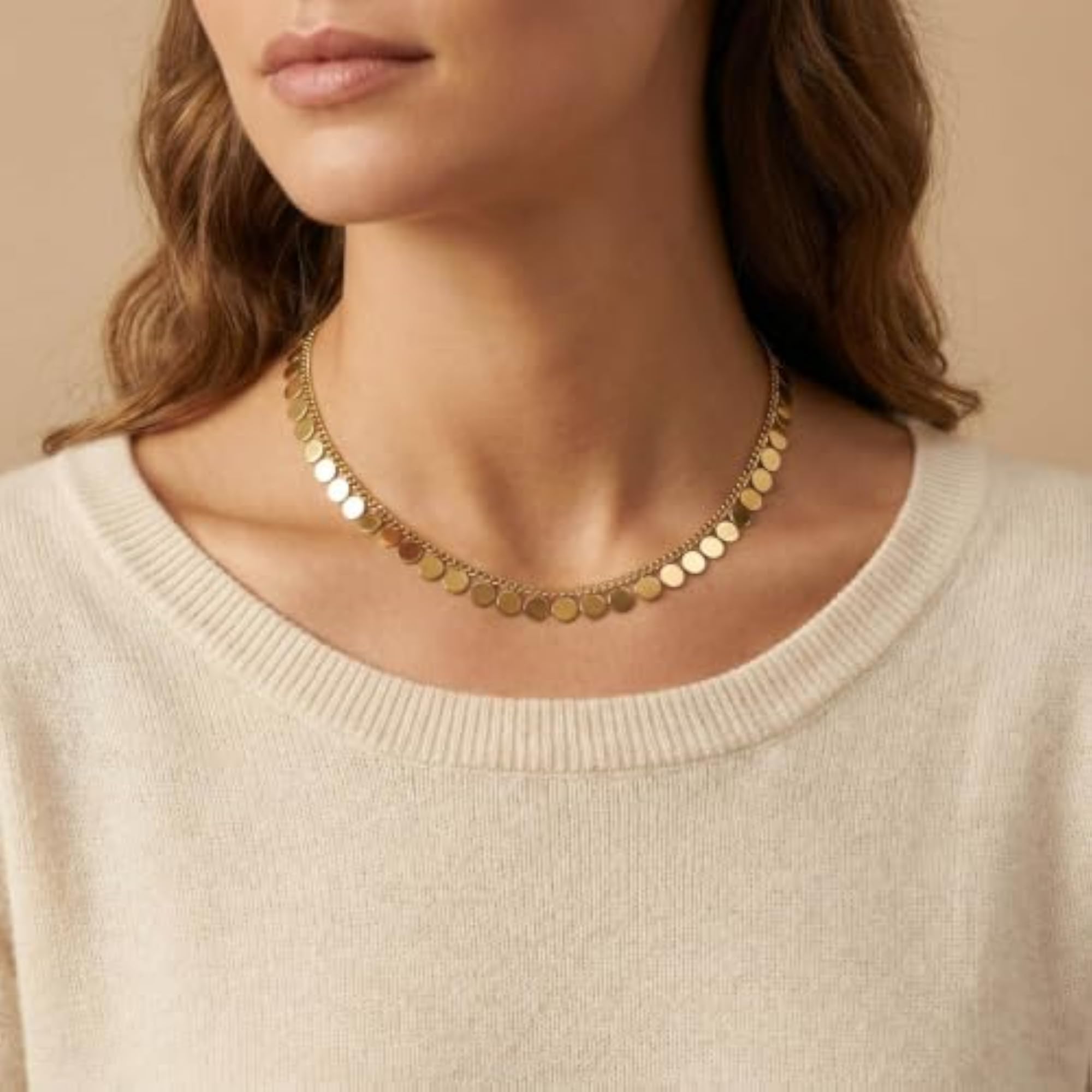 Coinzilla Charm Necklace for Women & Girls