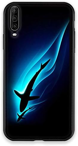 Shell Case for Wiko View 4 Shark Design Black