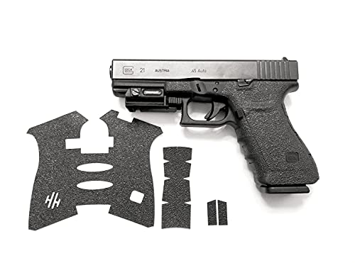 Handleitgrips Gun Grip Tape Wrap for Glock 20 and Glock 21 Gen 4 - HANDLEITGRIPS