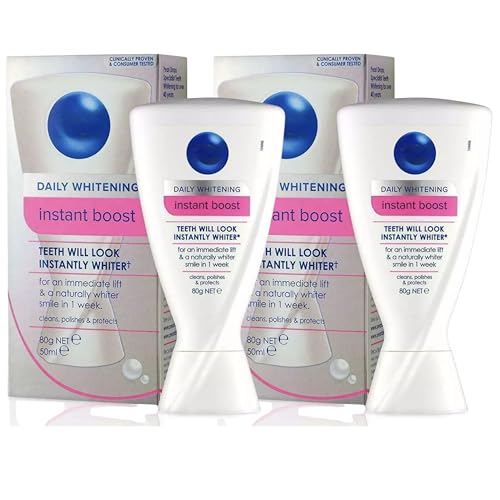 2 Pack - A HadcoPearl Drops Bundle - Daily Whitening Instant Boost Whitening Toothpaste (2X 50ml).
