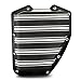 Black CNC Aluminum Gauge Cam Cover for Harley Twin Cam Engine 2002-2006 Road King EFI FLHRI 2005-2010 Softail Deluxe FLSTN 01-17 Softail Fat Boy FLSTF Dyna(Cam Cover)