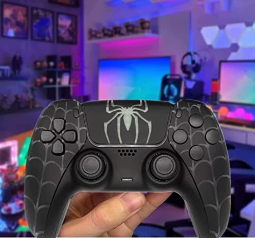 Spider Front Back Faceplate Rear Shell Housing for PS5 Game Controller BDM-020 Shells Kit
