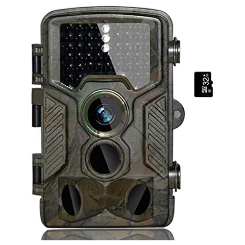 BestoU HD Trail Camera 16MP 1080P Wildlife Camera Infrared Game&Hunting Camera Night Version up to 20M/65FT with IP66 Spray Waterproof 130° Wide Angle Lens 120° Detection (HD Trail Camera) Cover