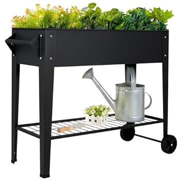 moveable raised garden bed