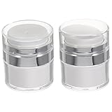 Photo Gallery honitano 2 pezzi viaggio vuoti contenitori cosmetici ricaricabili con pompa airless bottiglie per crema lozione e essenziali perdite per viaggi Photo Gallery honitano 2 pezzi viaggio vuoti contenitori cosmetici ricaricabili con pompa airless bottiglie per crema lozione e essenziali perdite per viaggi