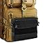 FUNANASUN Tactical Molle Admin Pouch, Molle EDC EMT Utility Gadget Gear Pouches Map Pocket Military Water-Resistant Tool Molle Pouchs Accessories Black