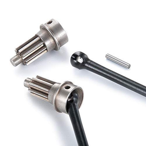 Que-T Front CVD Axle Shaft Set Portal Drive Input Gear for 1/10 RC TRX-4 - Thumbnail 6
