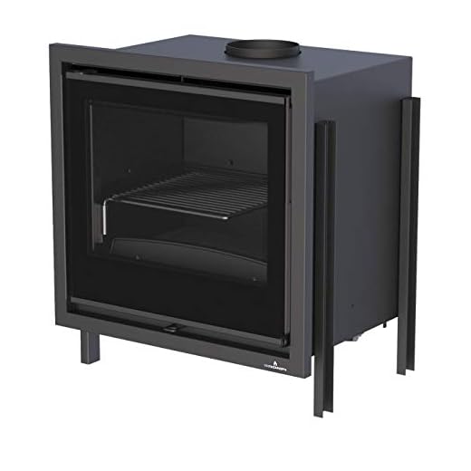 ESTUFA DE LEÑA INSERTABLE BRONPI MODELO PARIS 55 VISION