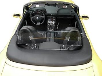 #1 Ranked Wind Deflector Windscreen Windstop Windblocker, Smoke Tint and Lexan, Compatible with BMW Z3