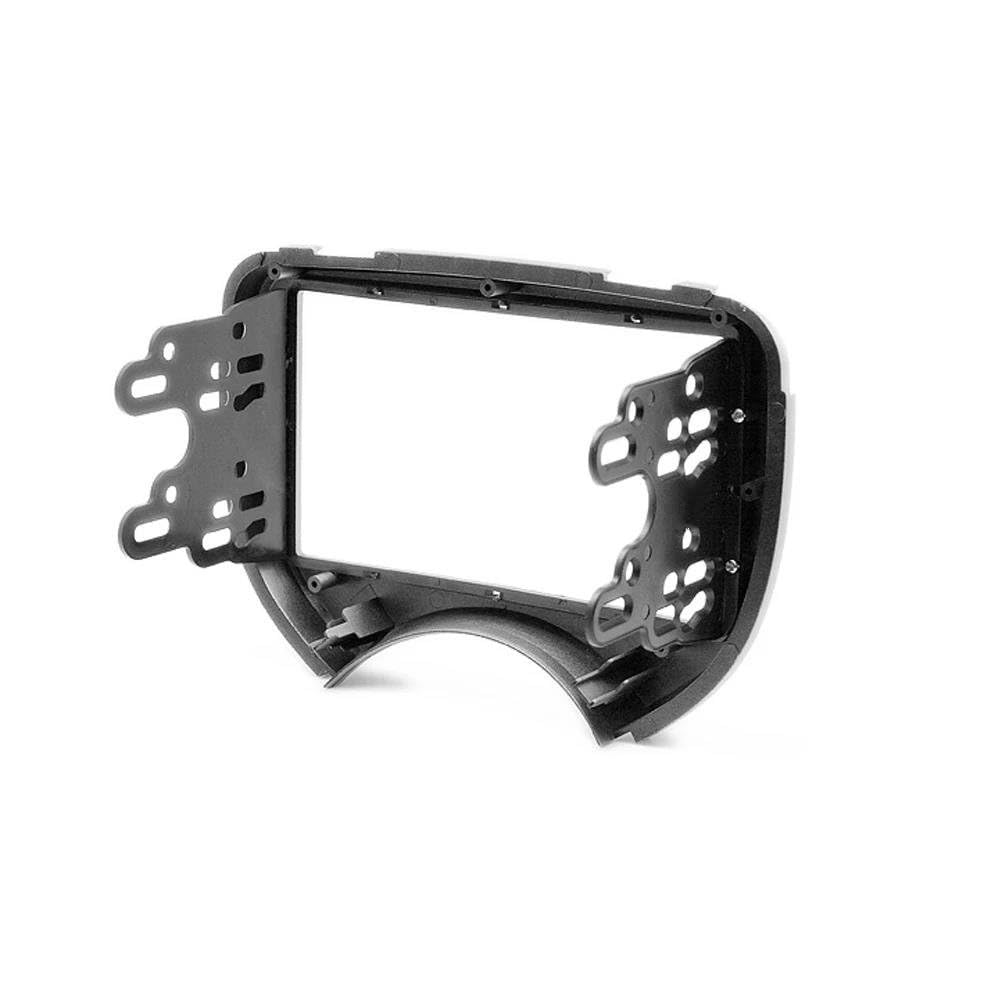Per NISSAN Per Micra (K13) 2010-2013, Mascherina Autoradio 2 DIN, DVD, Stereo, Installazione Su Cruscotto, Cornice Porta CD