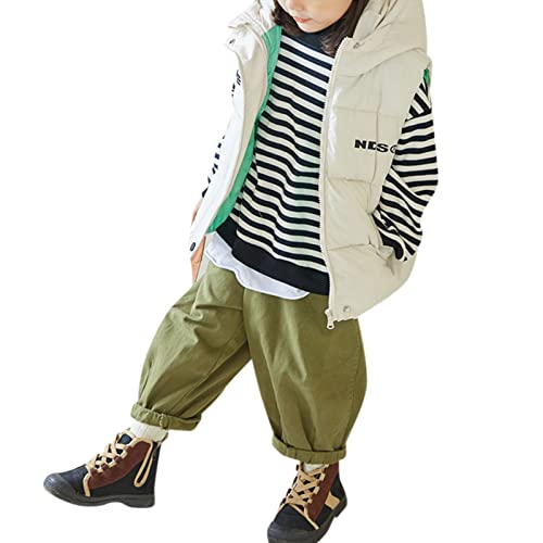 Baby Infant Hooded Bear Ears Vest Toddler Girls Boys Winter Warm Puffer Sleeveless Jacket for Winter