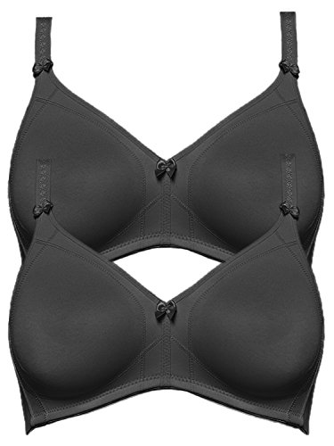 Soutiens-Gorge sans Armature Susa 9763 Maintien Confort Noir 95C