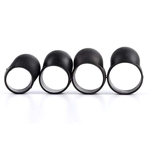 GOOCO 4PCS Drum Finger Cover para Steel Tongue Drum, Ideal para Principiantes para Practicar con los Dedos, sin Dolor y Mejor Sonido- Mangas de Dedo de mazo Handpan para Principiantes Cover