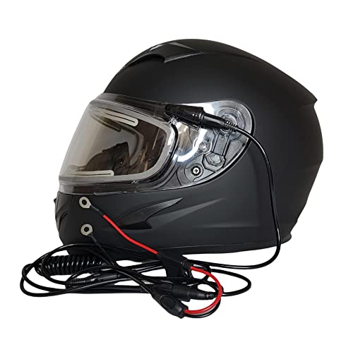 Vega Helmets V-Star Snowmobile Helmet With Electric Heated Shield (5X-Large 69-70 Cm, Matte Black Huge) #TOP7