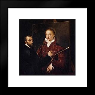 Bernardino Campi Painting Sofonisba Anguissola 15x15 Framed Art Print by Sofonisba Anguissola