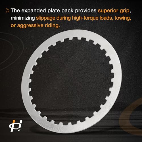 17PCS Extra Plate Friction Steel Clutch Disc Kit fits Harley by HQPASFY - Used condition - Image 4