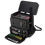 Trunab Large DND Bag Backpack Compatible with Dungeons and Dragons D&D Travel Bags with Miniatures’ Foam Layer, Battle Mat Storage Bag, Fits 24×36 Map, Many D&D books, Dice, Markers & More