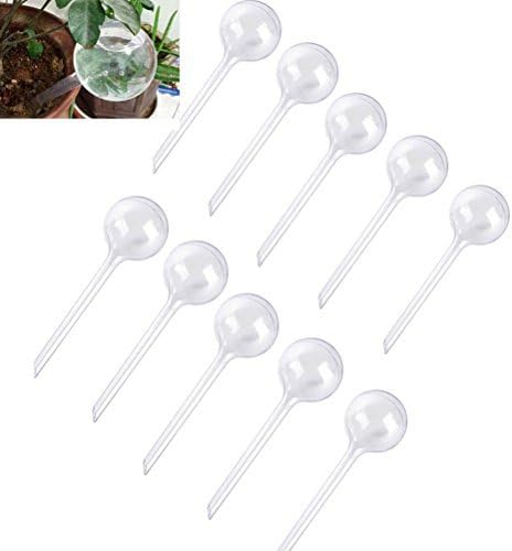 CoscosX 10 Pcs Automatic Watering Device Globes Vacation Houseplant Plant Pot Bulbs Garden Waterer Flower W…