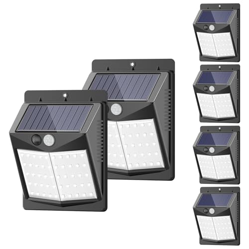 Solar Lights Outdoor, Solar Motion Sensor Outdoor Lights, IP65 Waterproof Solar Lights