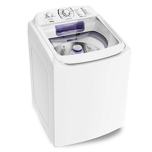 Lavadora Electrolux Branca com Dispenser Autolimpante e Ciclo Silencioso (LAP16)