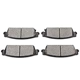 Brake Pads,ECCPP 4pcs Rear Ceramic Disc Brake Pads Kits fit for Cadillac Escalade ESV EXT,for Chevy Avalanche Silverado Suburban 500 Classic Tahoe,for GMC Sierra 1500 Yukon,/Yukon XL 1500