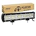 RIGIDON 8D 15 Pollici 38 cm 300W Barra Led Fuoristrada, 12V 24V Barra Luce Led, Esterno Barra Luminosa Led Per Auto Camion SUV ATV 4x4 Veicoli Offroad, Impermeabile 6000K Bianco Luci di Lavoro