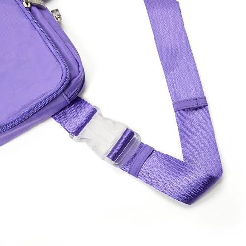 Image of Baggallini Modern Belt Bag 5x8 Travel Fanny Pack Sling Bag Waistpack w /RFID Card Holder Water-resistant Crossbody Bag